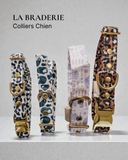 BRADERIE  - COLLIER CHIEN TAILLE M - attache CLIP OU BOUCLE