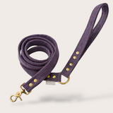 LAISSE CHIEN ET CHAT VELOURS CÔTELÉ - MAUVE