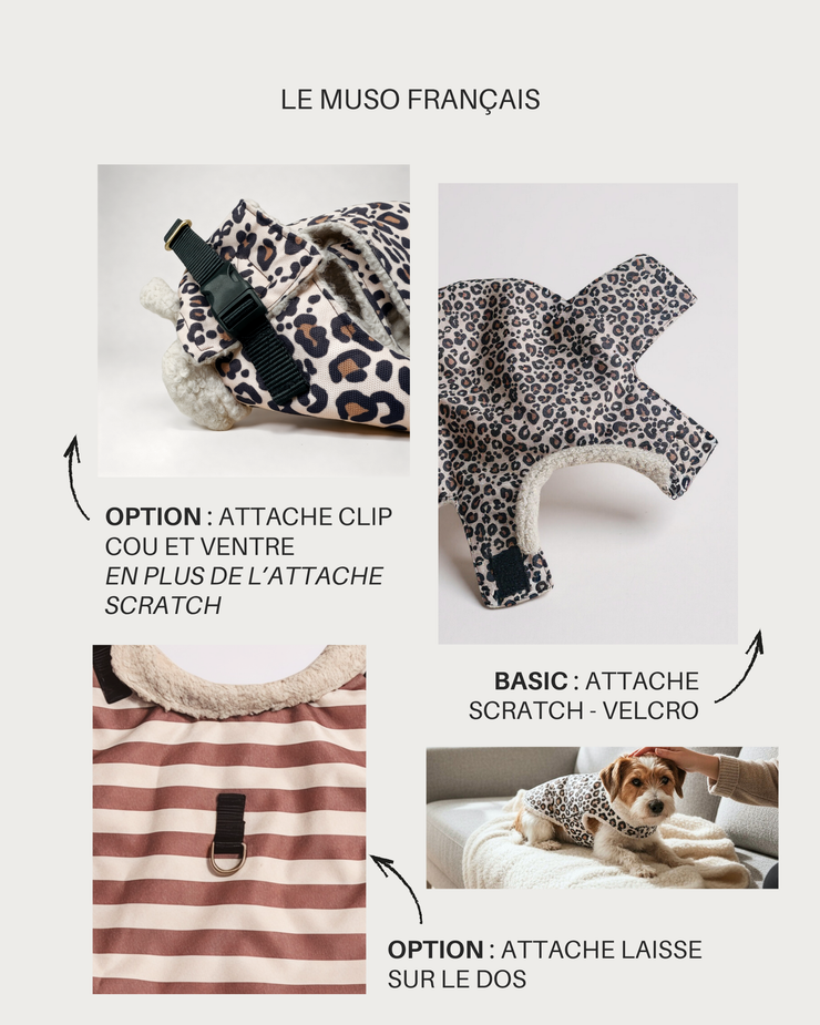 MANTEAU POUR CHIEN IMPERMÉABLE - SAUVAGE