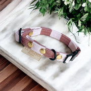 COLLIER CHAT Anti-étranglement - RAYURES - IMPERMÉABLE