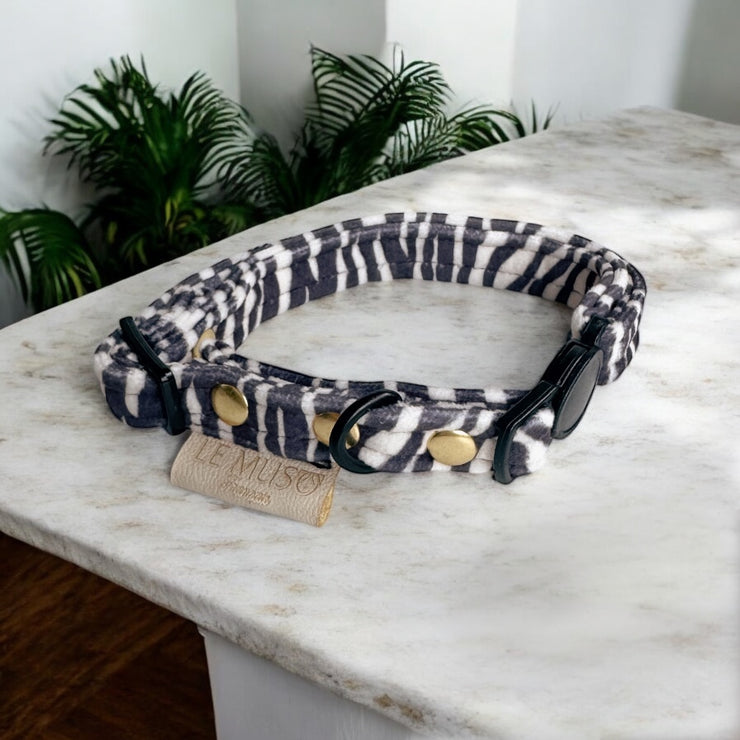 COLLIER CHAT Anti-étranglement - SAUVAGE - VELOURS