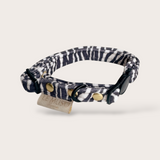 COLLIER CHAT Anti-étranglement - SAUVAGE - VELOURS ZÈBRE