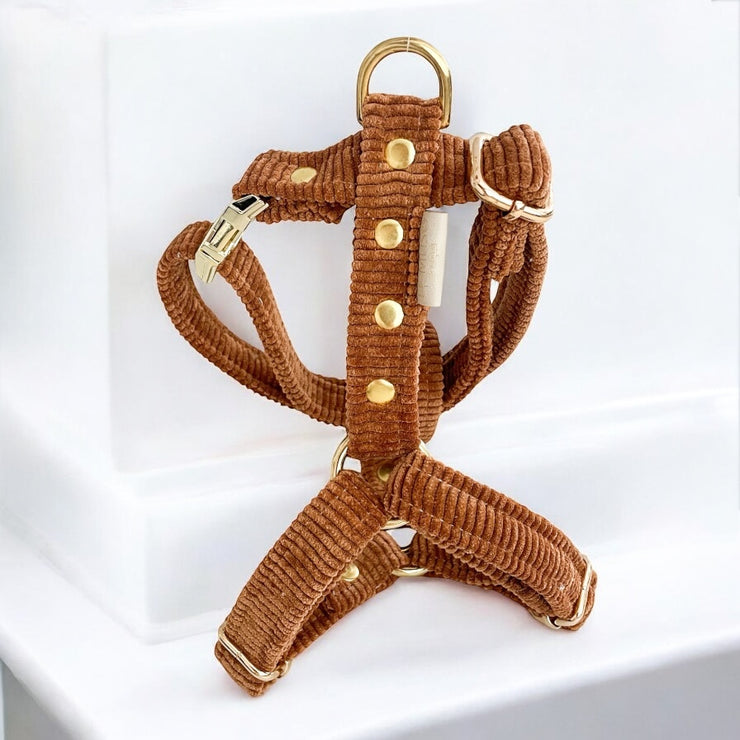 VELVET DOG HARNESS
