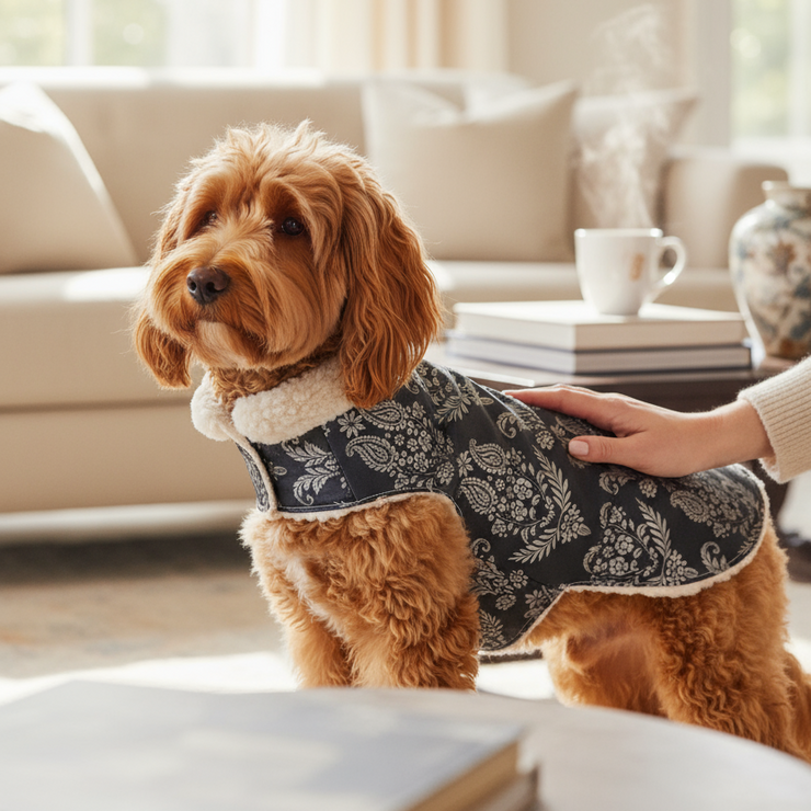 MANTEAU POUR CHIEN IMPERMÉABLE - PAISLEY