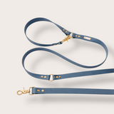 LAISSE MULTI-POSITIONS BIOTHANE® BLEU PÉTROLE