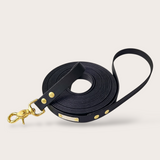 LONGE CHIEN EN BIOTHANE - NOIR