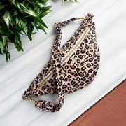 WATERPROOF LEOPARD BELT BAG