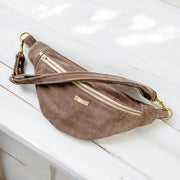 SAC BANANE VELOURS