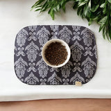 TAPIS DE GAMELLE - PAISLEY - IMPERMÉABLE