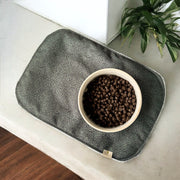 WATERPROOF LEOPARD BOWL MAT