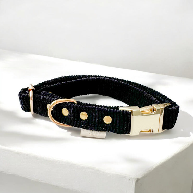 VELVET CLIP DOG COLLAR