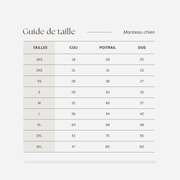 MANTEAU POUR CHIEN ET CHAT TARTAN - BEIGE/MARRON