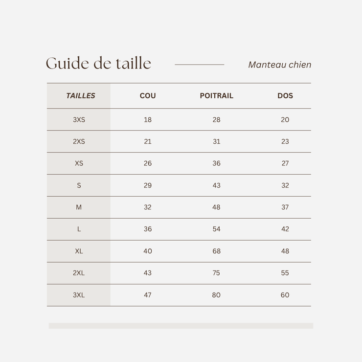 MANTEAU POUR CHIEN ET CHAT TARTAN - BEIGE/MARRON