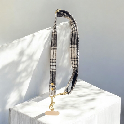 LA MULTI-SANGLE - TARTAN - MARRON/BEIGE