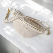 SAC BANANE VELOURS