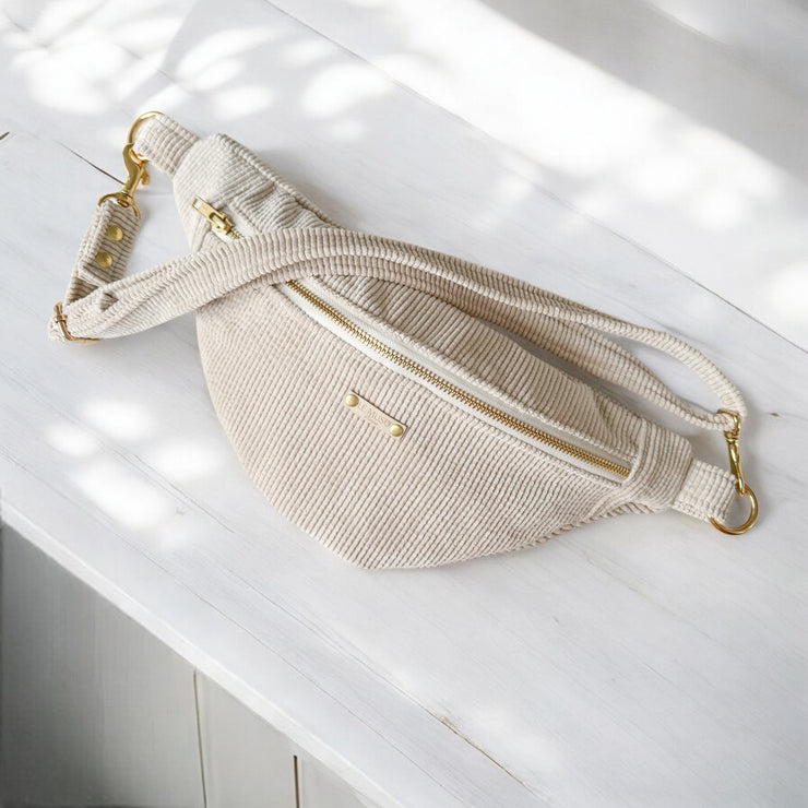 SAC BANANE VELOURS